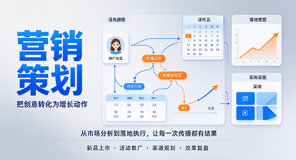 铁东区营销策划